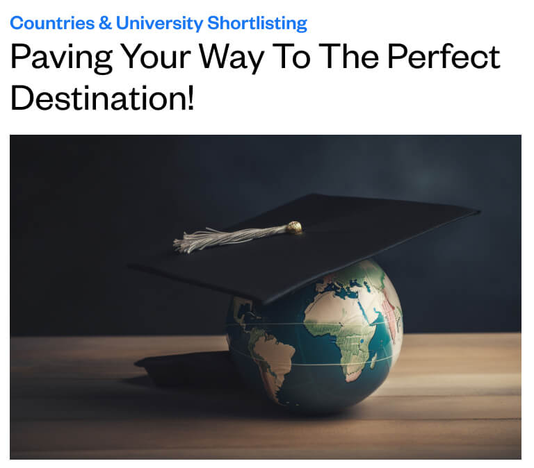 Countries & University Shortlisting